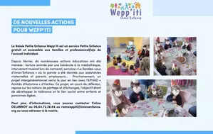 Nouvelles actions pour Wepp'iti